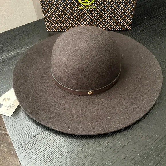 Tory Burch Woman’s  Wide Brim Felt Hat - Picture 6 of 7